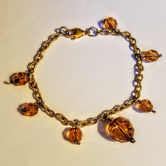hand crafted Jewelry - Gold tone charm bracelet hand crafted Jewelry - Gold tone charm bracelet